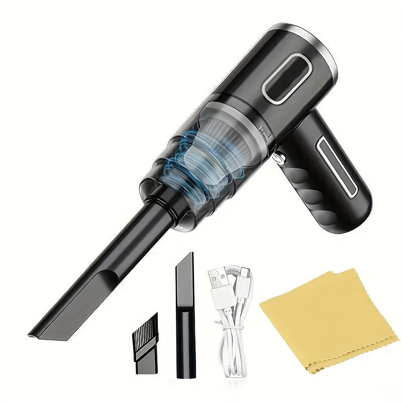 Cordless Handheld Vacuum Cleaner with Strong Suction Rechargeable Battery for Cars Homes Offices