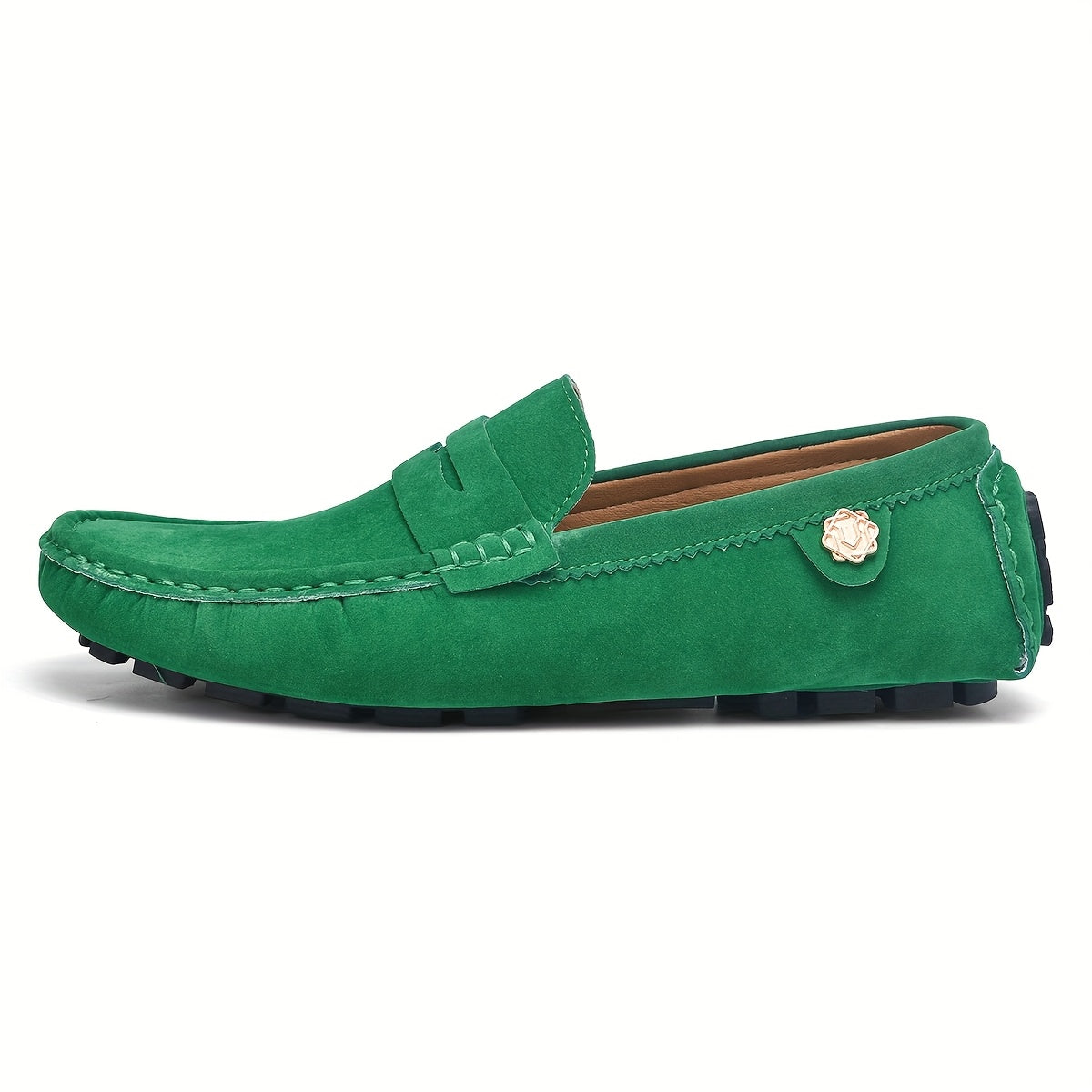 Men's Casual Loafers Microfiber Synthetic Leather Non-Slip Rubber Sole All-Season