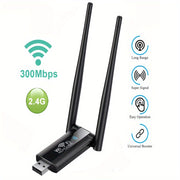 USB WiFi Range Extender 300m Signal Booster for Home Router Portable Noise-Free