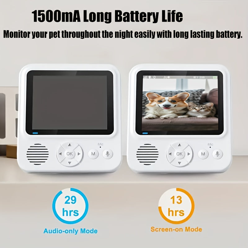 1080P Security Camera with Pan-Tilt, Two-Way Audio, Wi-Fi, USB Rechargeable Indoor Use