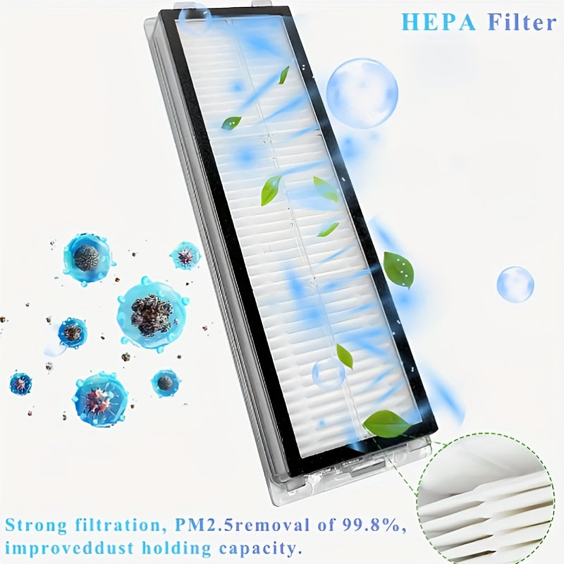 Xiaomi Mijia Omni 2 Aksessuarlar to'plami (C102CN, B101CN, B116, X10+, X20+): Asosiy cho'tka, HEPA filtri, mopa, chang sumkasi - zaryadsiz, batareya yo'q