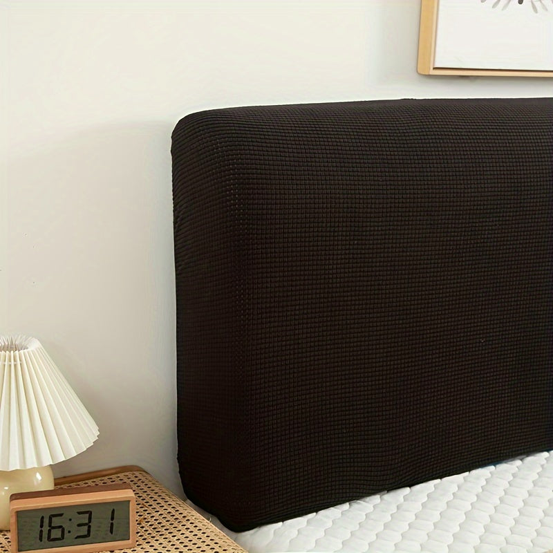 Machine Washable Polyester Fiber Fill Headboard Cover with Macaron-Inspired Corn Texture