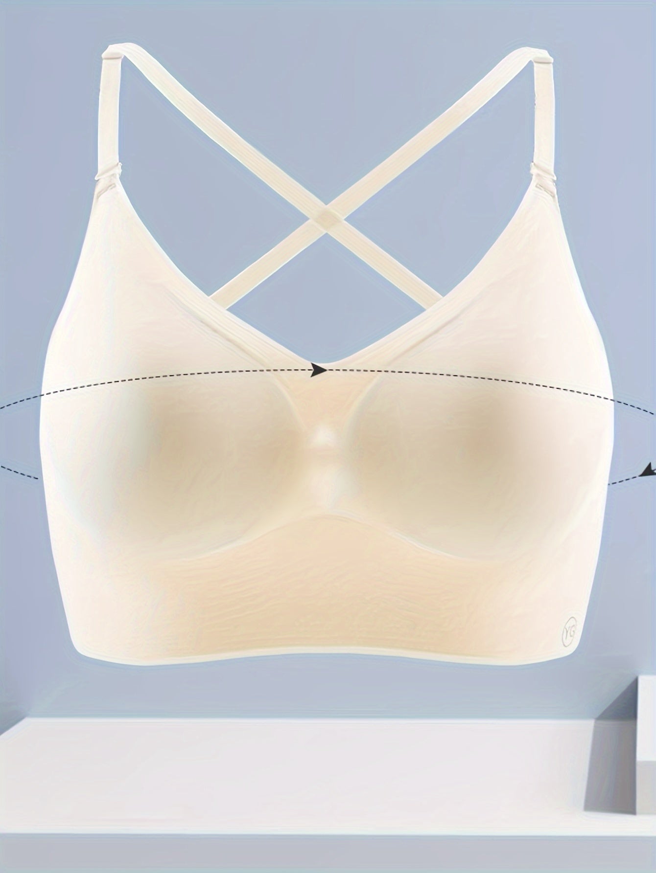 Wireless Push Up Bra for Women Solid Material Comfortable Everyday Wear