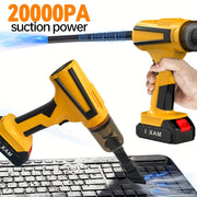 Rechargeable Portable Handheld Vacuum Cleaner for Car Home Office Pet Hair Sucking and Blowing