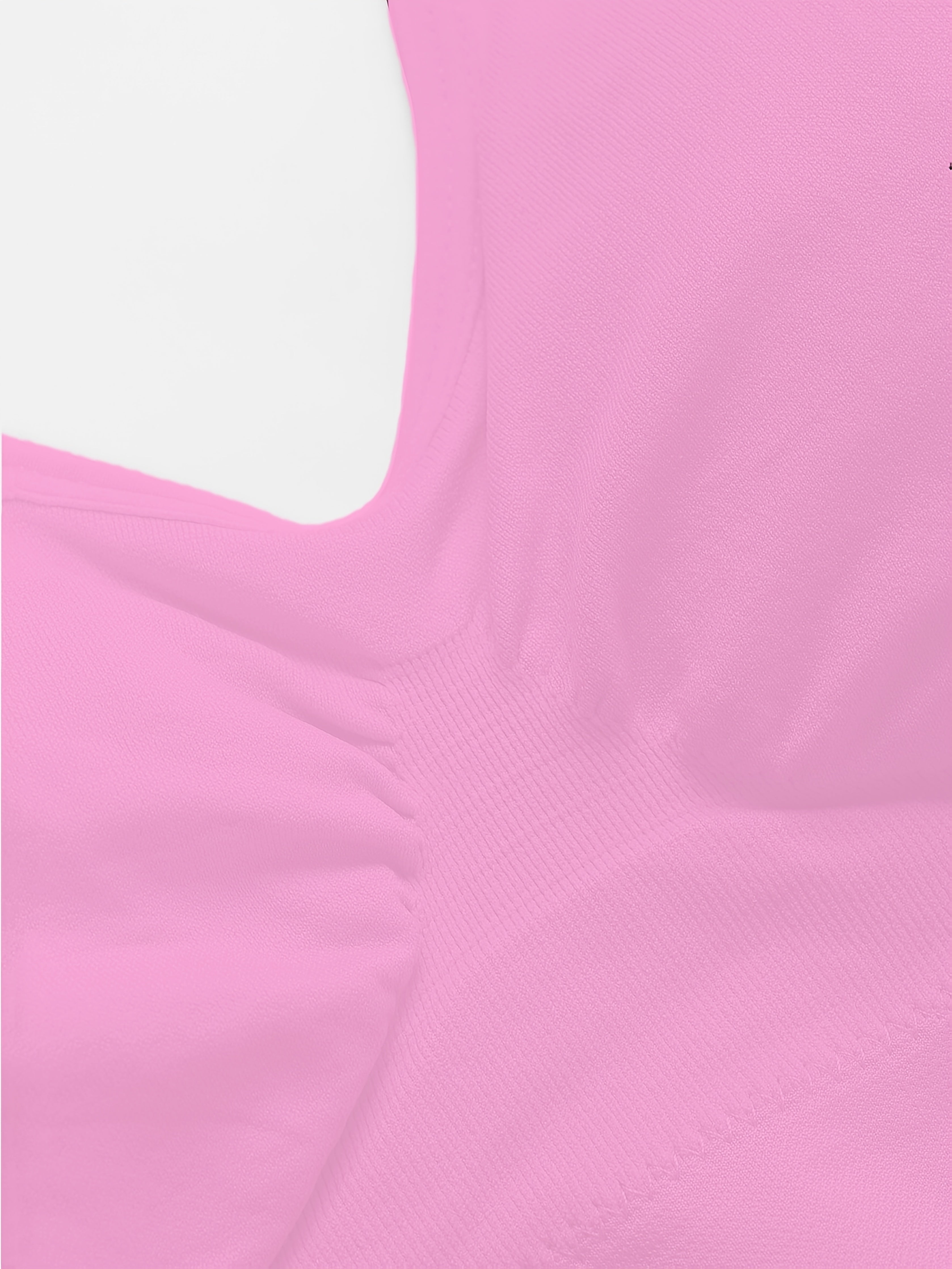 Women's Plus Size Athletic Sports Bra Comfortable Stretchy Pink for Running Yoga