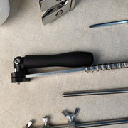 2025 Professional Precision Sharpening Tool with 360° Rotating Flip Fixed Angle system, Adjustable Handle, Multiple Rods. Durable construction. Ideal for kitchen sharpening.