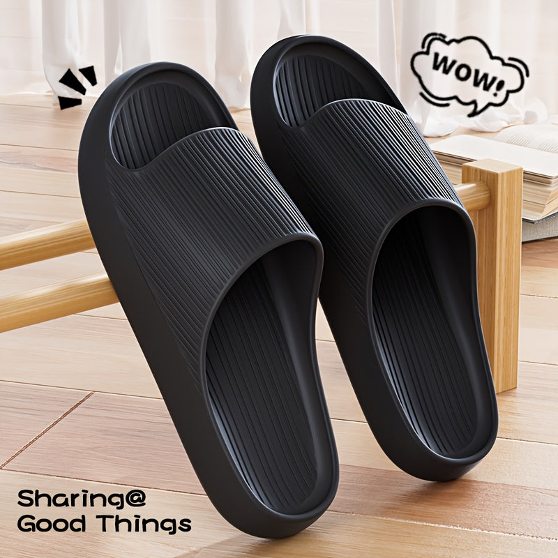 Ayollar uchun EVA slayd sandalki, sirpanmaydigan, ichki va tashqi foydalanish uchun, ochiq uchi, 4 ta rangda