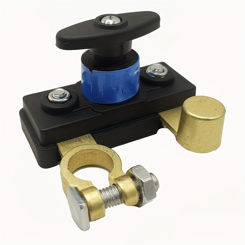 Negative Power Off Disconnect Switch Brass 12-24V Battery Kill Switch