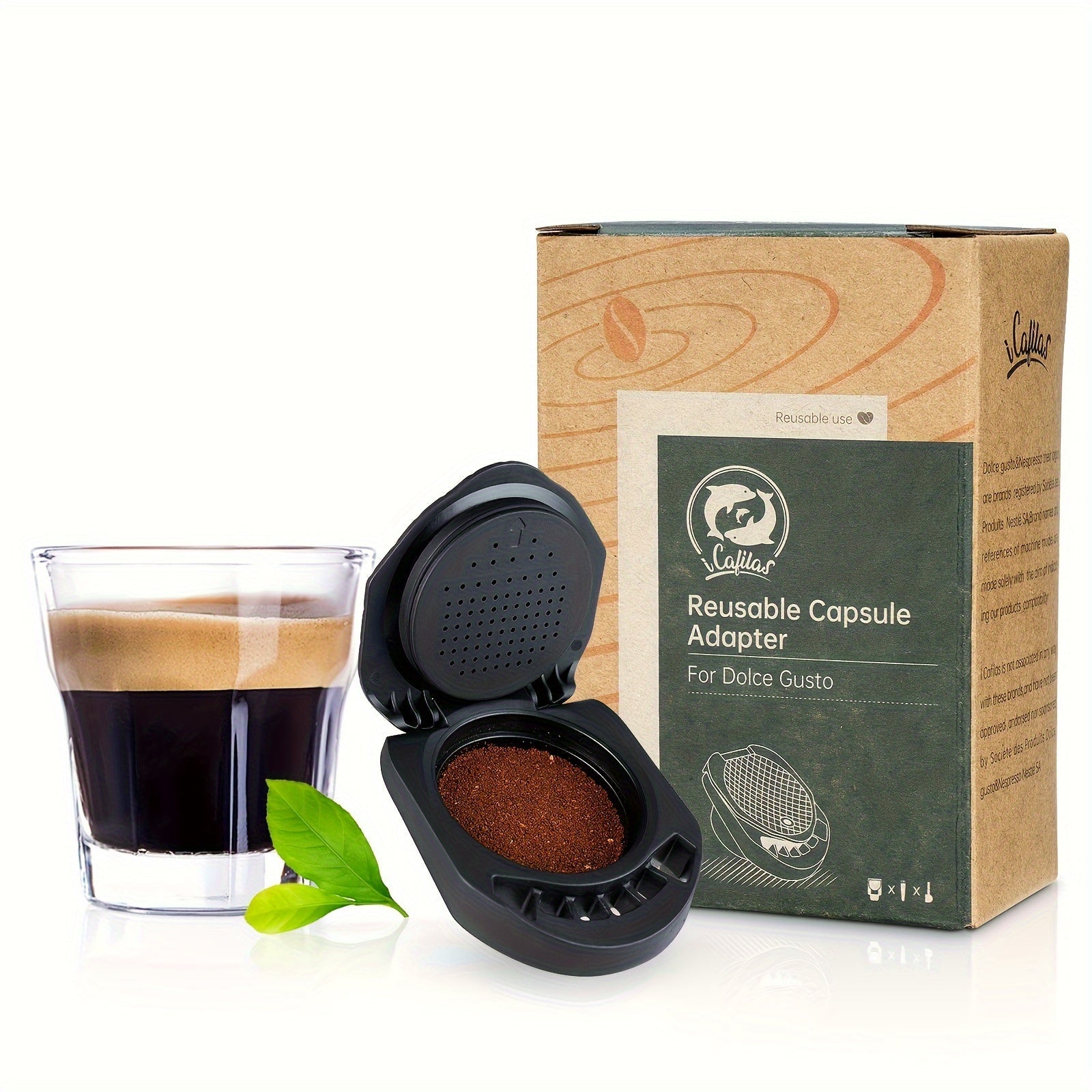 Coffee Capsule Holder for Dolce Gusto Machines Compatible with Genio, KP7, EDG Series