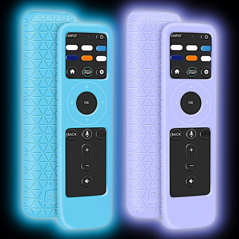 Pack de 2 fundas de silicona para control remoto para el control remoto de Smart TV 2021 compatible con Vizio XRT260