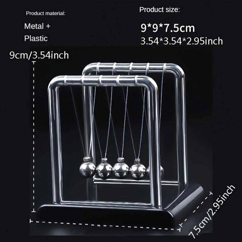 Non-Electric Car Interior Accessory Creative Chaos Pendulum Ball PP Material