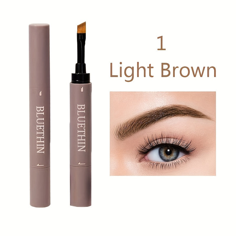 Женская водостойкая помада для бровей с двойным концом, стойкая к смазыванию и длительного действия