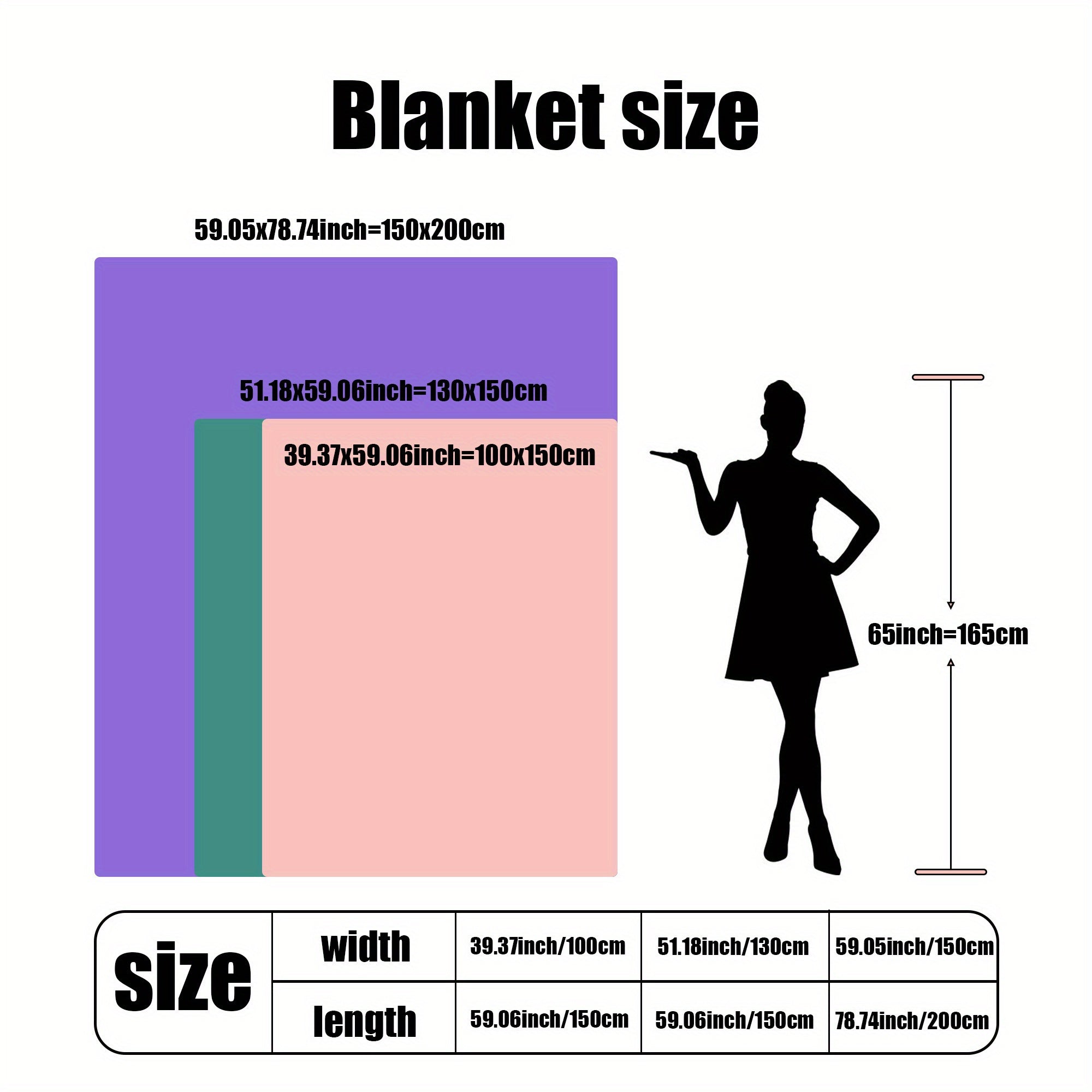 Soft and Cozy Ballet Dancer Cartoon Pattern Flannel Throw Blanket for All Seasons