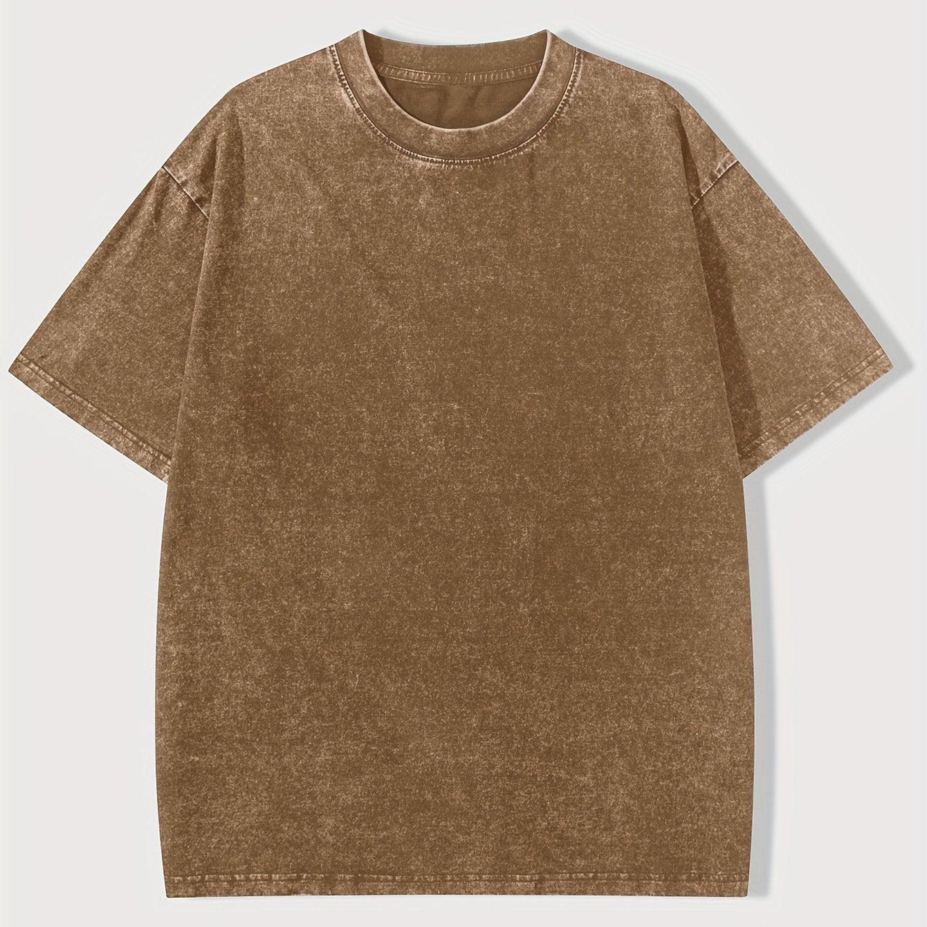 Мужская футболка большого размера из хлопка с розовым графическим принтом, круглый вырез, повседневная уличная одежда