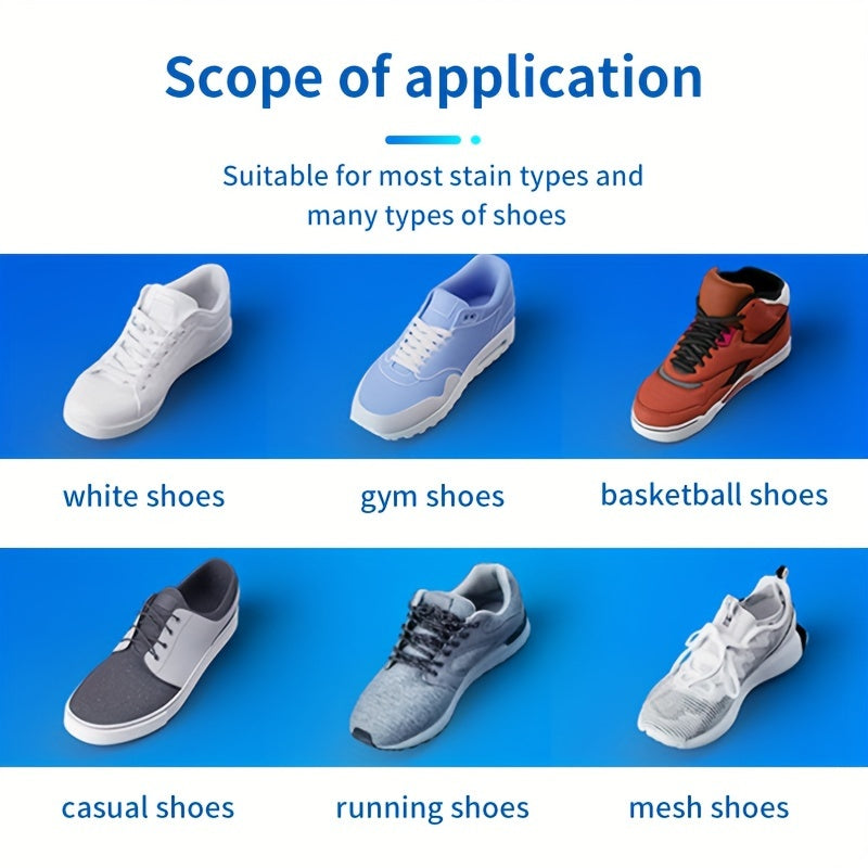 Limpiador de zapatos blanco de 200ml, desoxidante, descontaminante y blanqueador para reparación