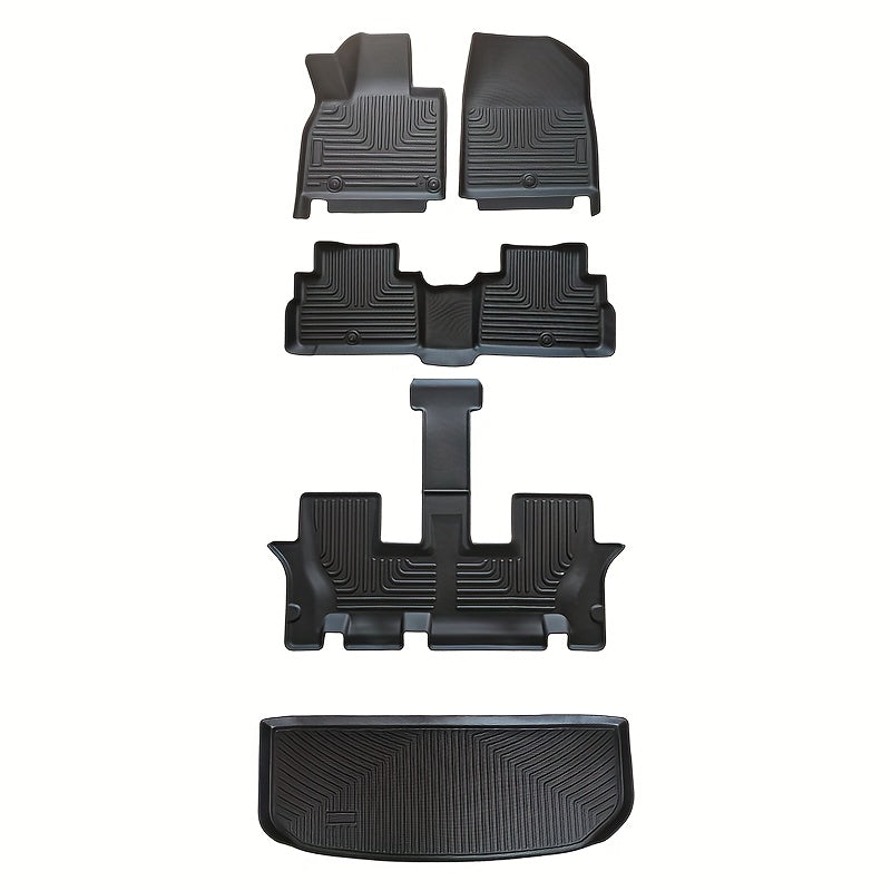 All Weather TPE Floor Mats and Cargo Liners for Telluride 2020–2024
