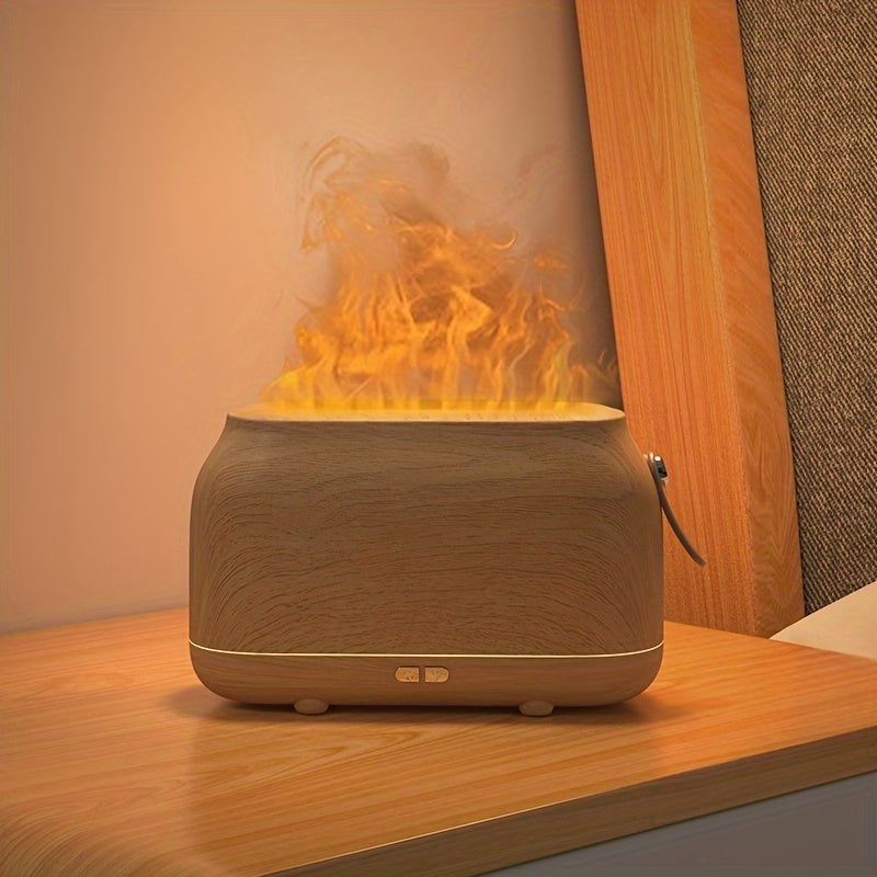 180ml Ultra-Silent Cool Mist Humidifier with Auto Shut-Off and Essential Oil Diffuser