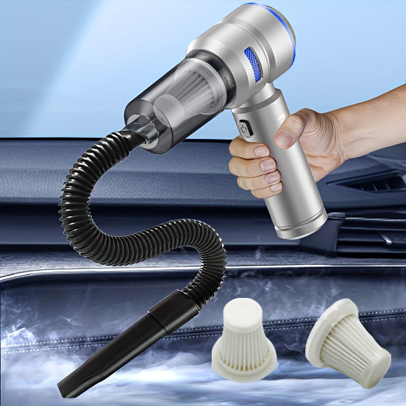 Aspiradora de coche inalámbrica portátil con pantalla de energía