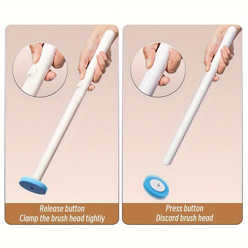 8 ta to'ldirish boshli va aromatizatsiyalangan planshetlar bilan birga foydalaniladigan bitta foydalaniladigan hojatxona cho'tkasi to'plami