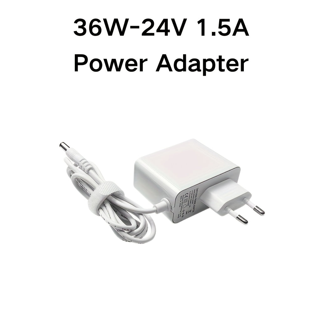 24V 3A Quvvat ta'minoti adaptori 100-240V AC dan DC ga 5.5mmx2.1mm rozetkali