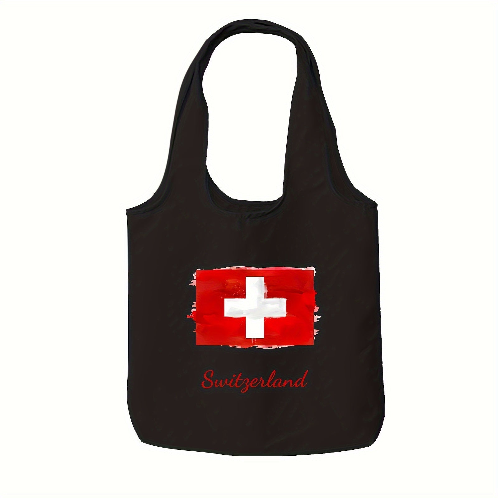 Durable Canvas Tote Bag with Double-Sided Print for Daily Use