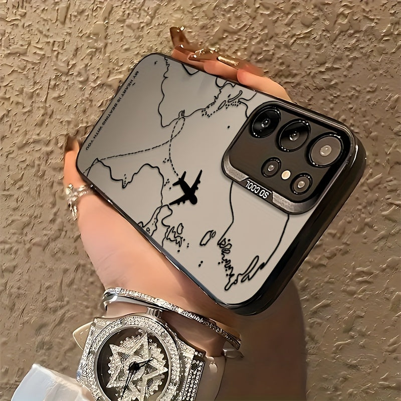 Чехол для телефона Galaxy S20 S21 S22 S23 S24 S25 из TPU с матовым покрытием и антиударной защитой, с мультяшным дизайном