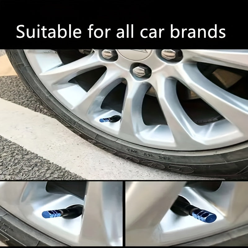 Automotive Air Valves for Aluminum Tires Waterproof Test Bicycle Motorcycle Truck