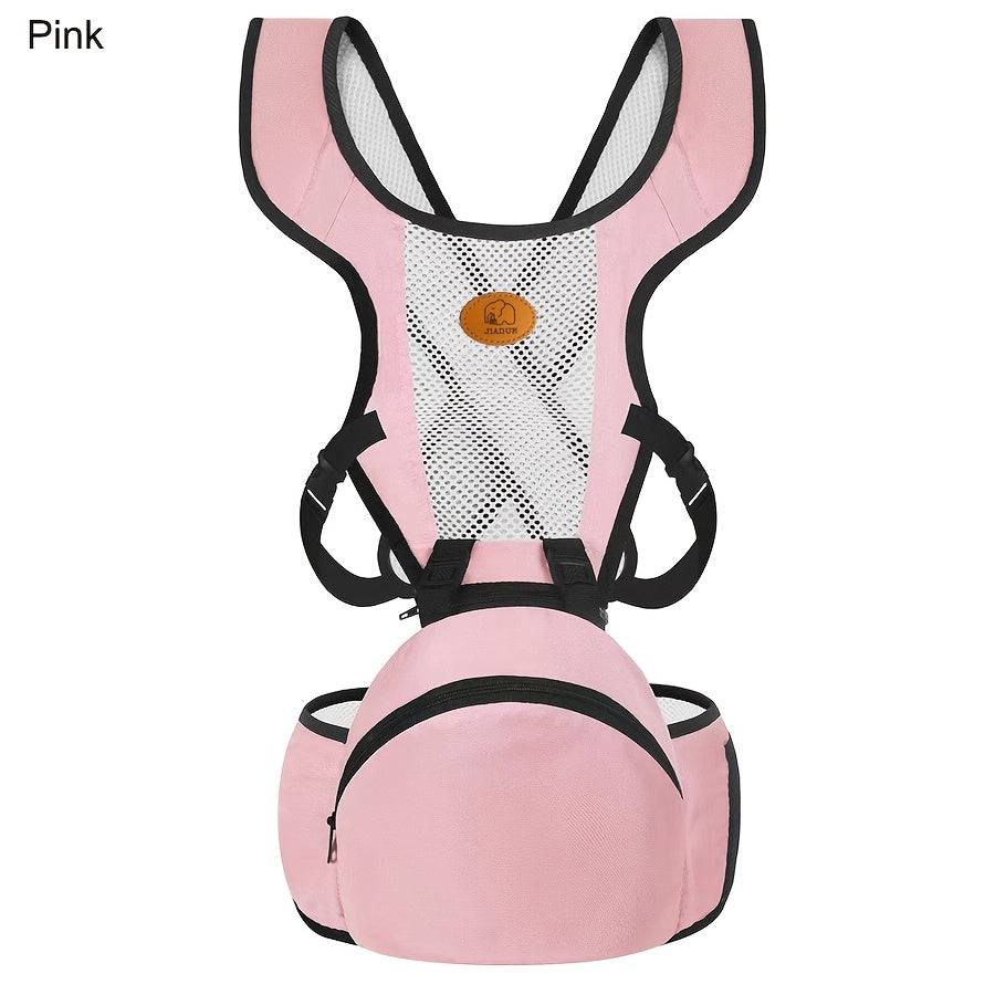 Lightweight Baby Carrier and Waist Stool for 3+ Kids All-Season Polyester Mixed Colors