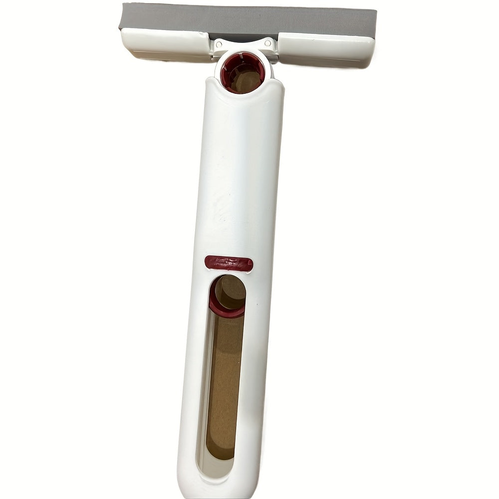 Mini Self-Squeezing Mop for Wet Dry Cleaning, Portable, Reusable Pads