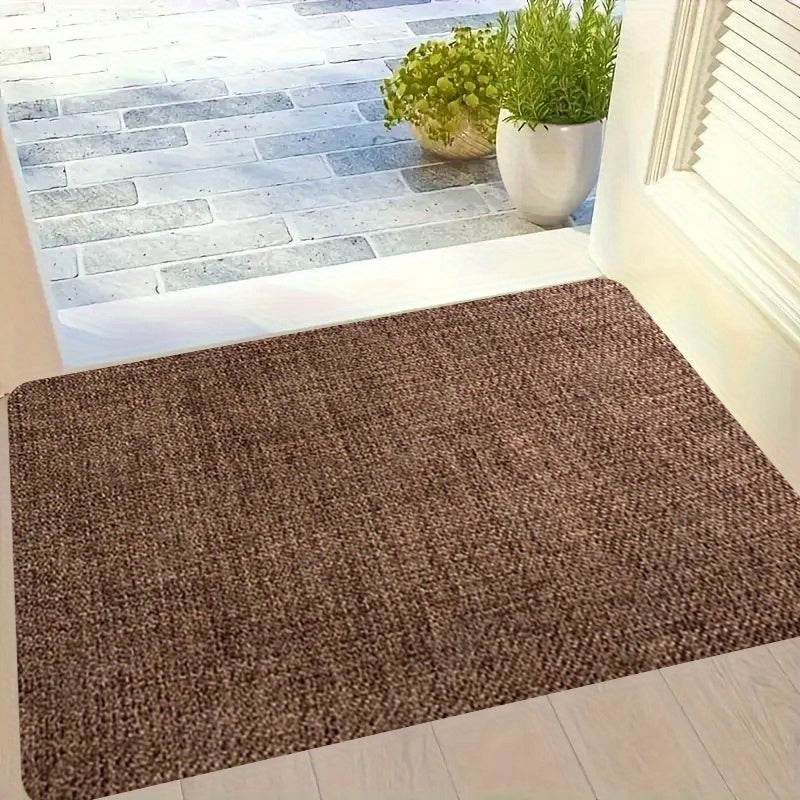Thick Non-Slip Kitchen Mat with Stylish Design, Easy to Clean, Durable Polyester