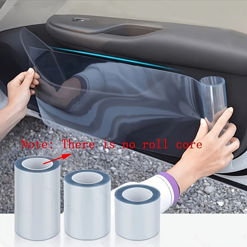 Película protectora transparente para coche impermeable, resistente a arañazos, de PVC, universal