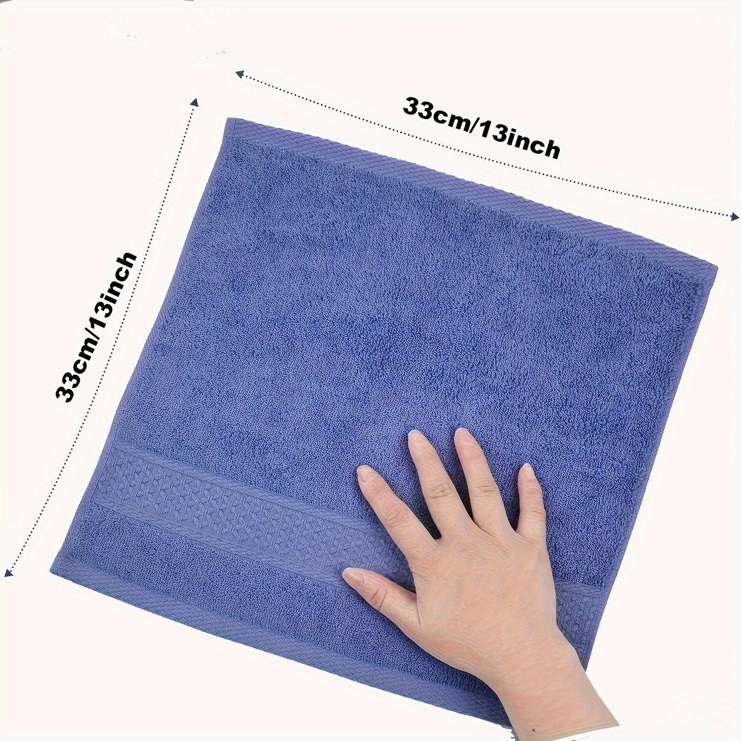 100% paxtadan yasalgan 6 ta to'plam yuz sochiqlar, turli naqshlar bilan, tana va yuz uchun mukammal, mehmonxona, sayohat va har kuni foydalanish uchun ajoyib. Har bir sochiq to'qilgan va 360 GSM og'irlikka ega, o'lchami 33.02x33.02 sm.