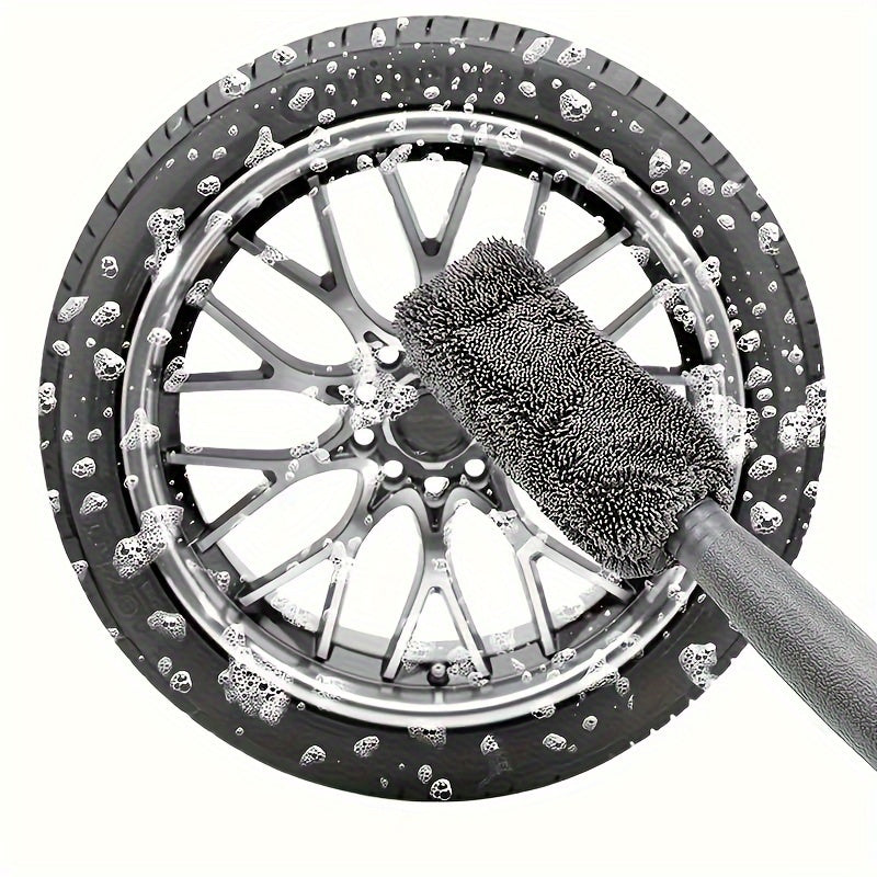 Universal Car Wheel Brush Long Handle Tire Cleaning Tool
