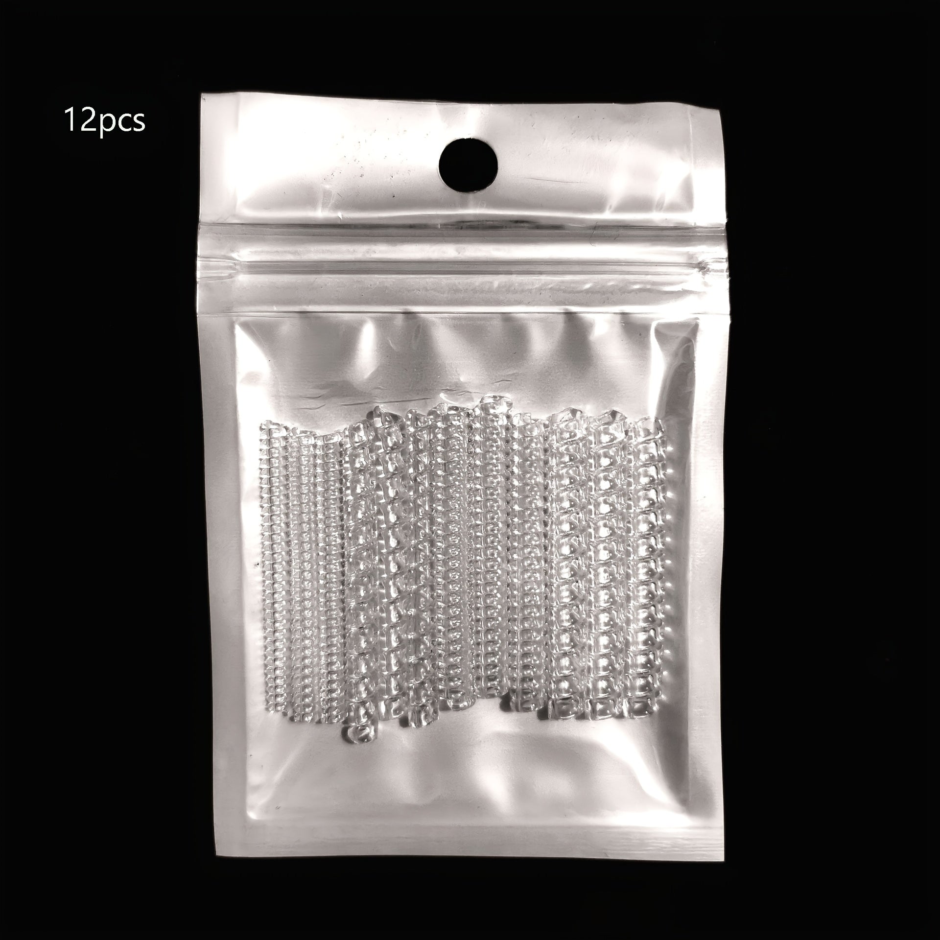 Invisible Ring Sizing Kit with 4 Clear Silicone Fasteners for Loose Rings