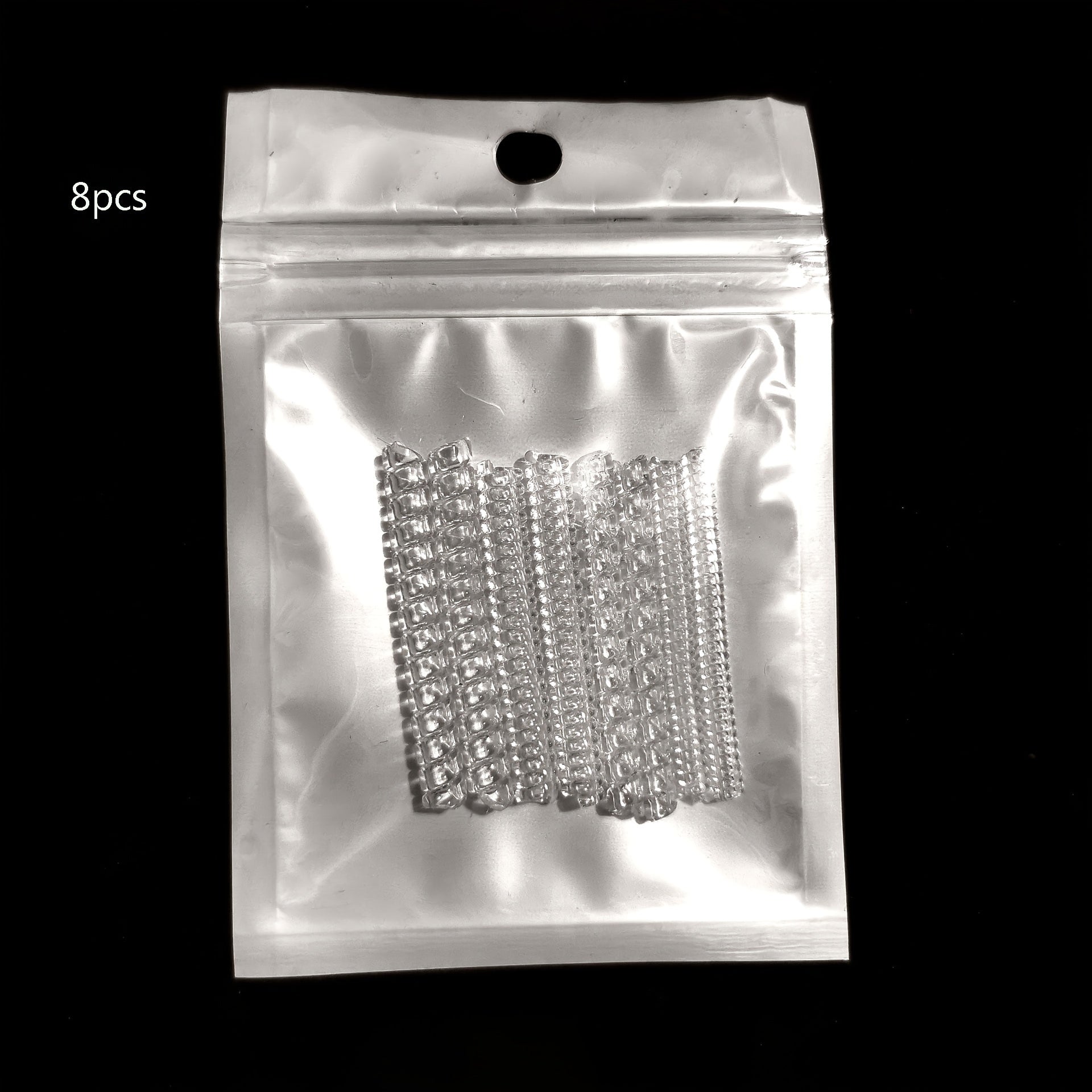 Invisible Ring Sizing Kit with 4 Clear Silicone Fasteners for Loose Rings