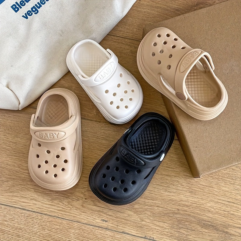 Kids Water-Resistant EVA Clogs for Boys and Girls Breathable Lightweight Slip-Resistant Shoes