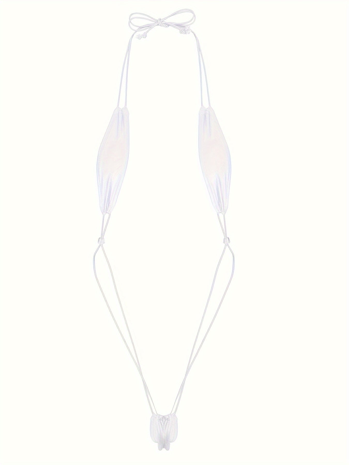 Women's Sheer Bodycon Bodysuit Polyester Spandex Lingerie Underwear