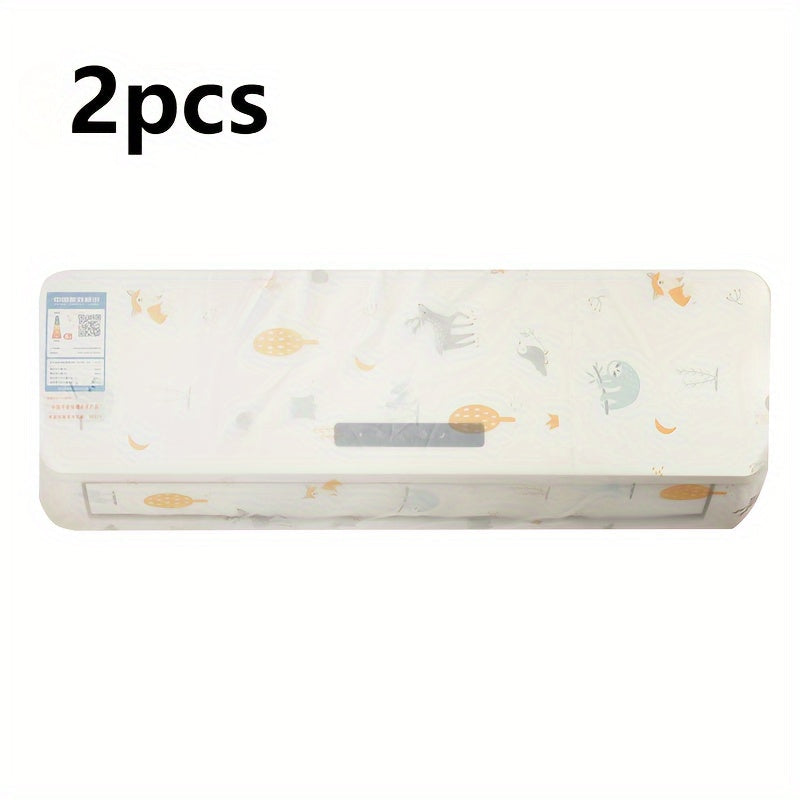 Добавьте немного веселья в ваше жилое пространство с этим набором чехлов для кондиционера. С милым мультяшным узором, этот декоративный аксессуар идеально подходит для вашего дома, кухни или спальни. Стиральный защитный чехол защищает от влаги и пыли.