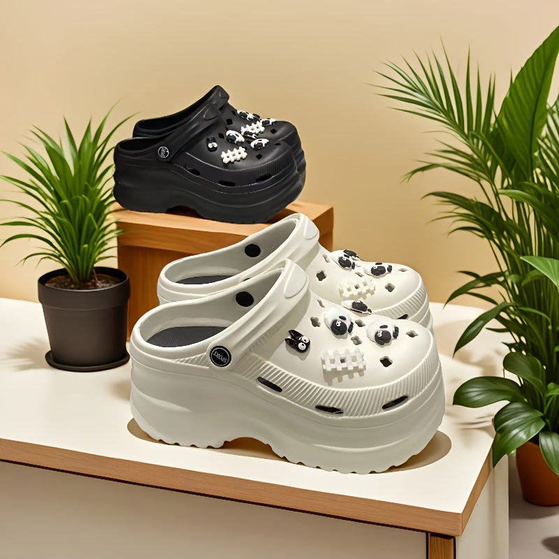 Women's Summer Fashion Hole Shoes - EVA Sole, Little Lamb Accessories