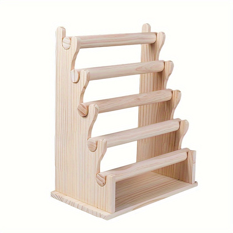 Деревянная многоуровневая подставка для браслетов, дисплей, органайзер для украшений, стойка для хранения