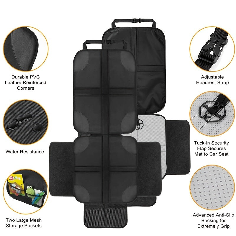 Waterproof Car Seat Protector Cushion Anti-Slip Waterproof Fabric for Cars