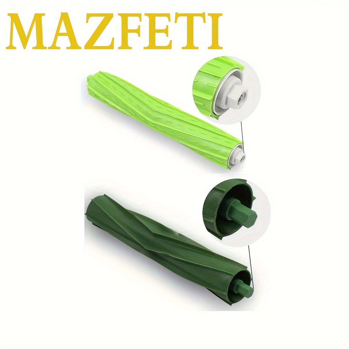 Replacement Rubber Roller Brushes for iRobot E I J Series Vacuum Cleaners