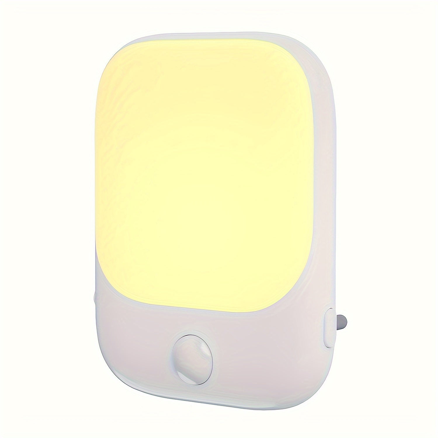 Motion Sensor Night Light Socket with 5 Brightness LED Warm White Wall Mount Hallway Kitchen