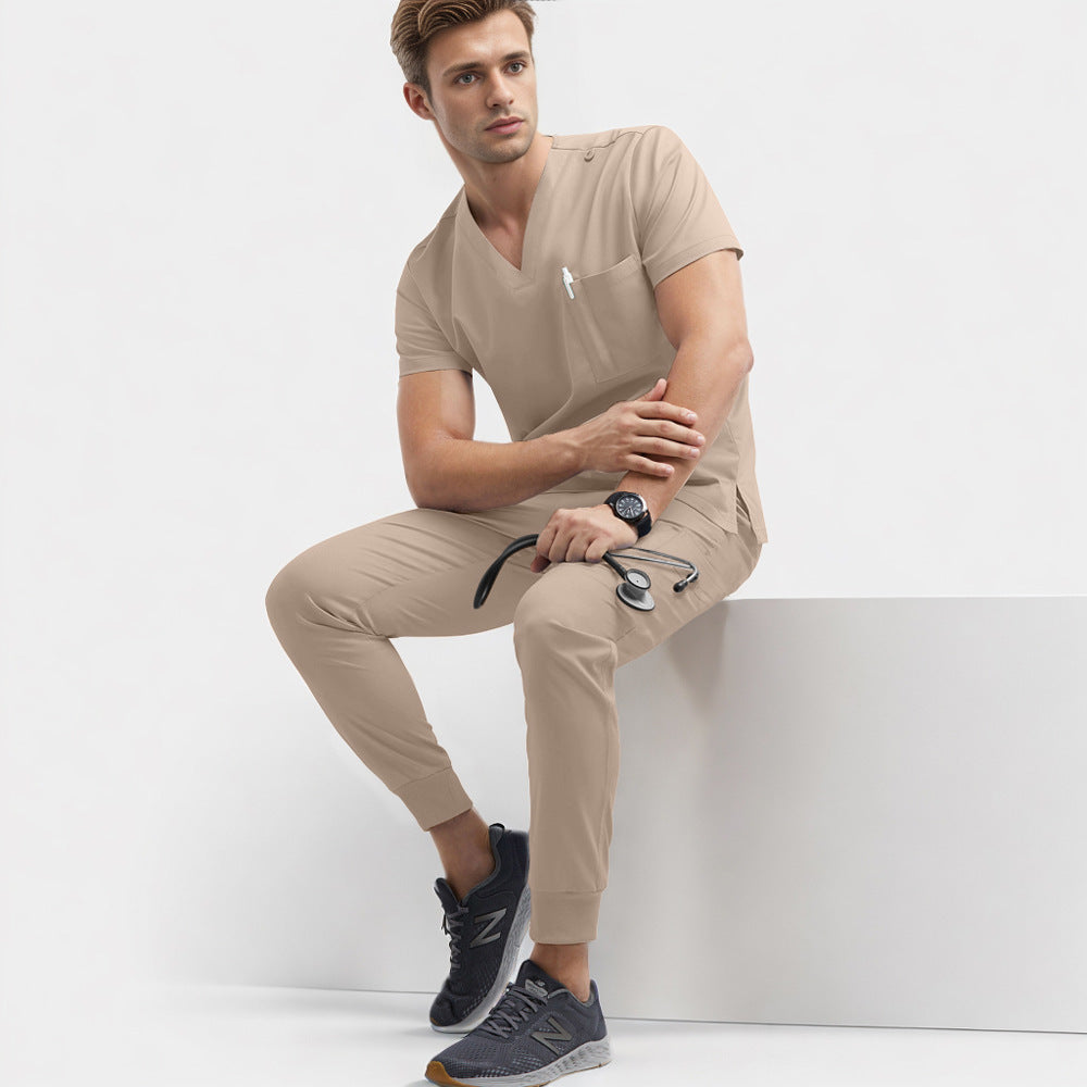 Yozgi ingichka uslubdagi shifokor formasi, ayollar uchun katta o'lchamdagi qo'l bilan yuviladigan umumiy kiyimlar, quruq yugurish uchun.