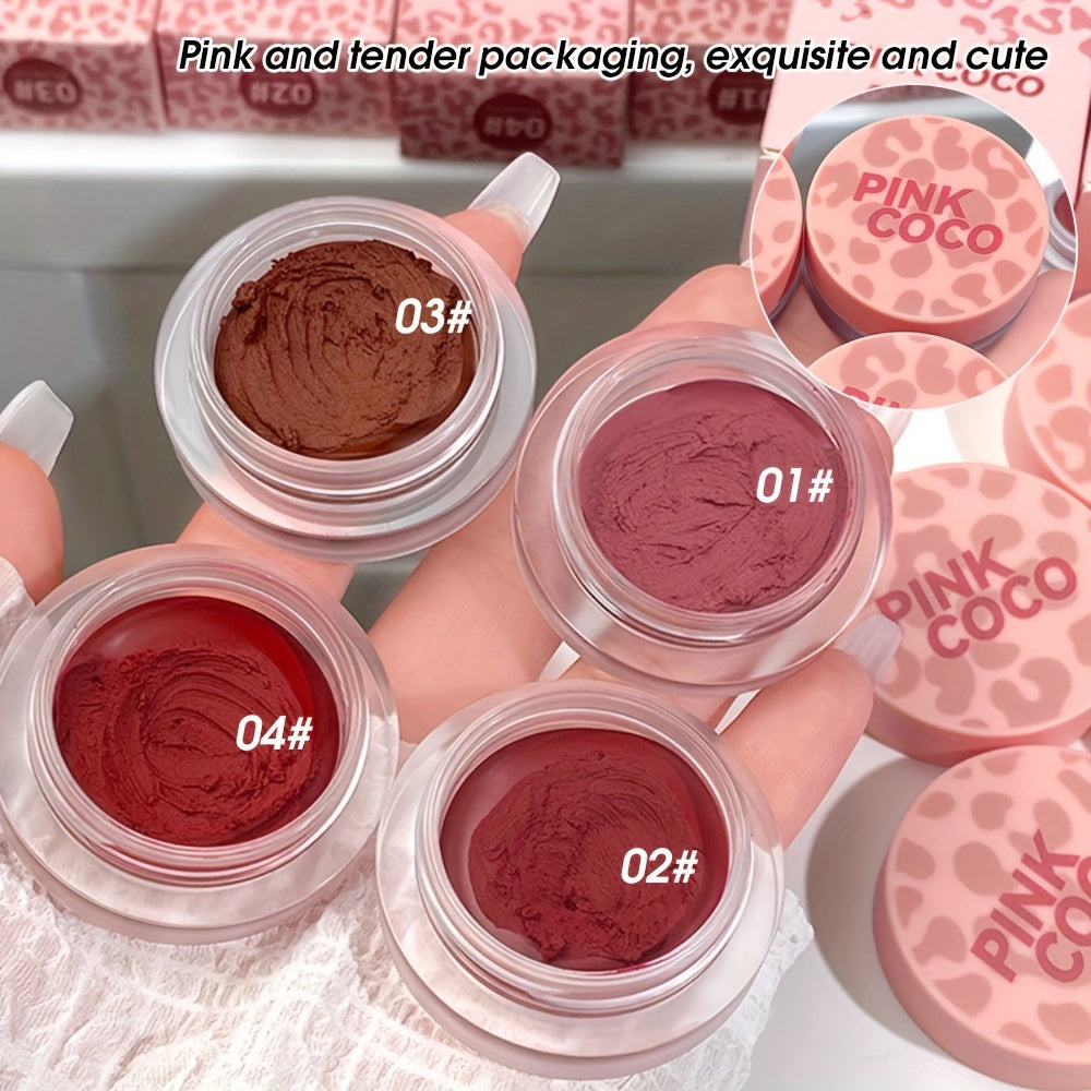 Women Soft Matte Milk Lip Balm with Built-in Lip Brush