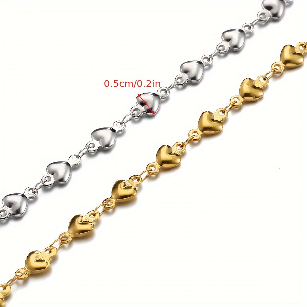 Stainless Steel Jewelry Chain 1 Meter Long for Jewelry Making