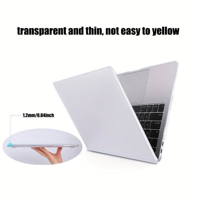 Waterproof Soft Plastic Laptop Case for MacBook Air/Pro 13.3/13.6 Dustproof Non-Slip