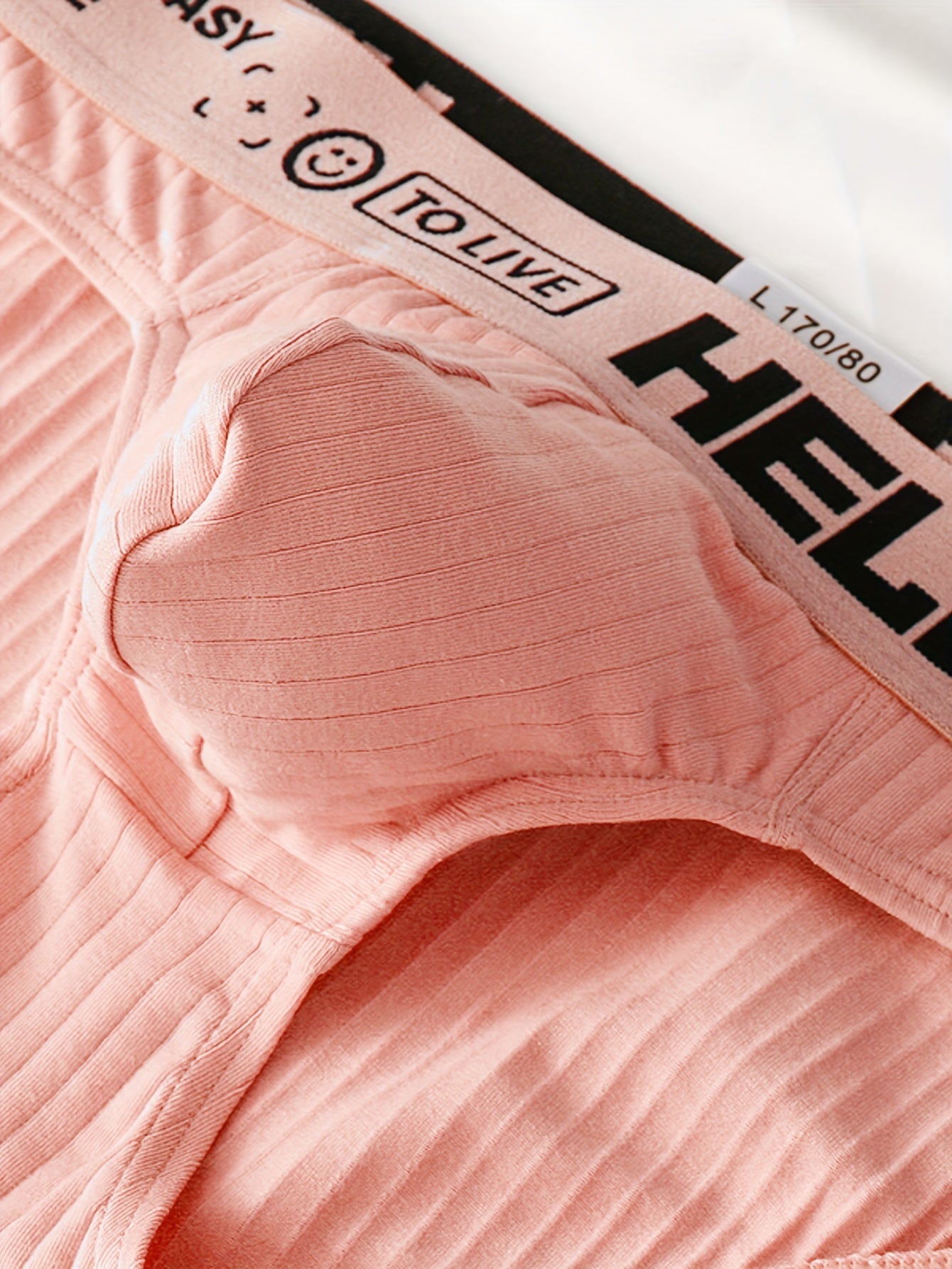 Men's Cotton Boxer Briefs 3-Pack Low Rise Breathable Solid Color Stretch Comfortable