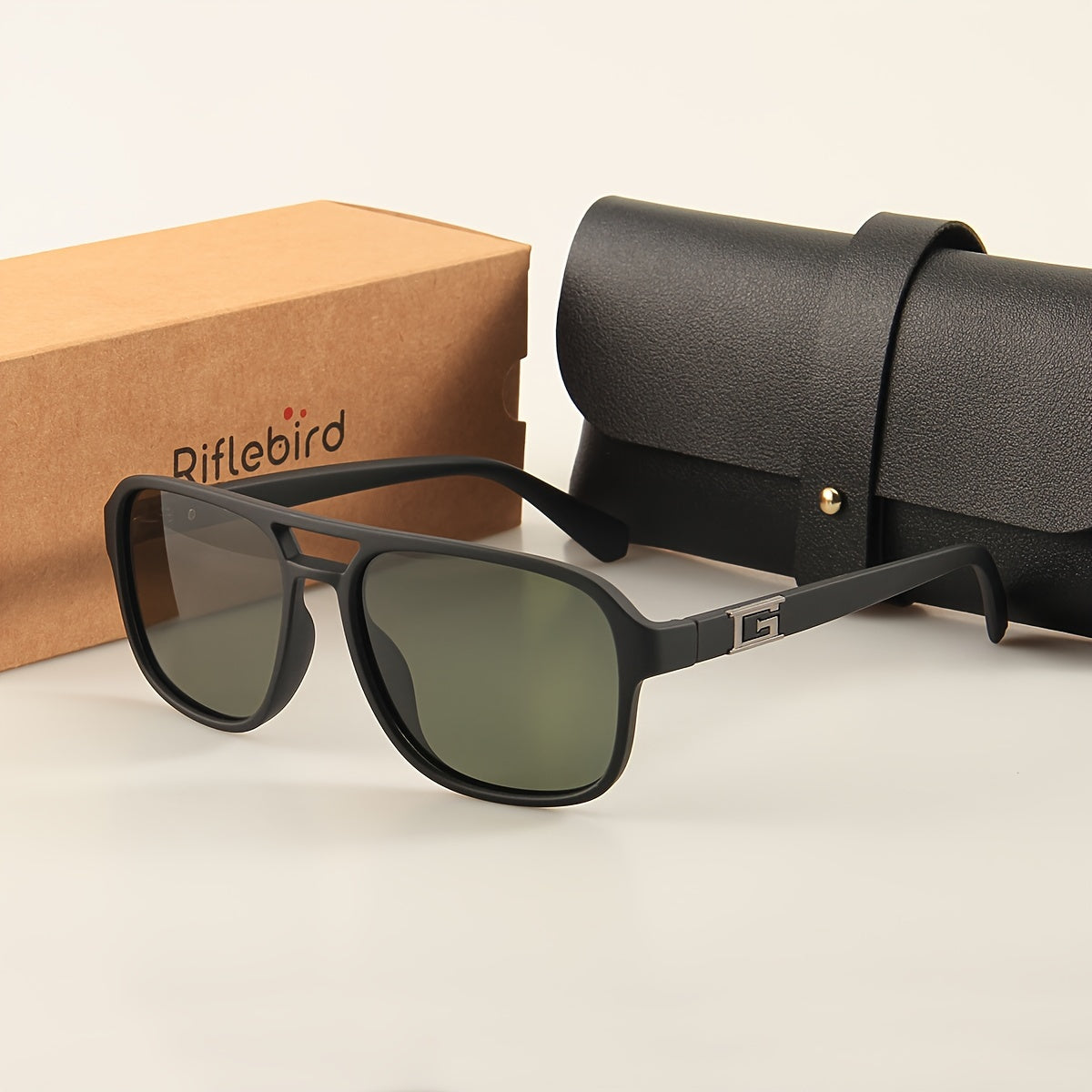 Retro Blue Frame Glasses for Men and Women Casual Full Rim Polycarbonate