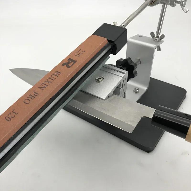 Professional pichoqni shimgichlash tizimi, 19-34 daraja burchaklar uchun honing asbobi bilan, sirpmas asos